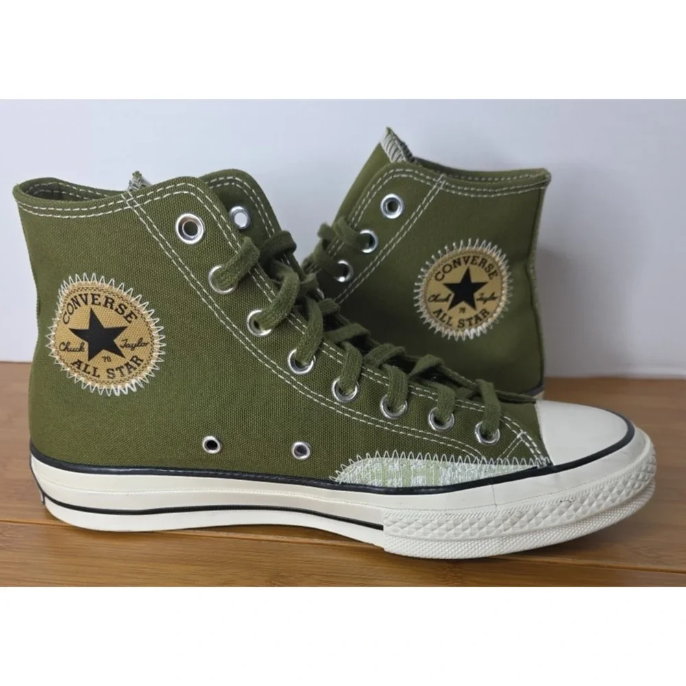 Converse Chuck 70 High Crafted Ollie Patch Vitality Green SneakersUnisex A04499C